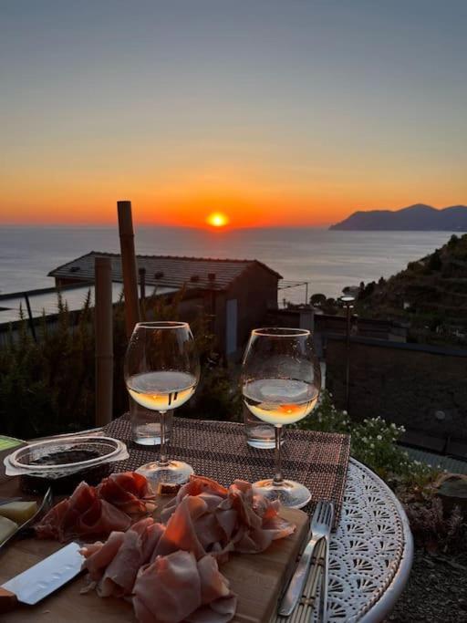 Sunset Manarola Daire Dış mekan fotoğraf