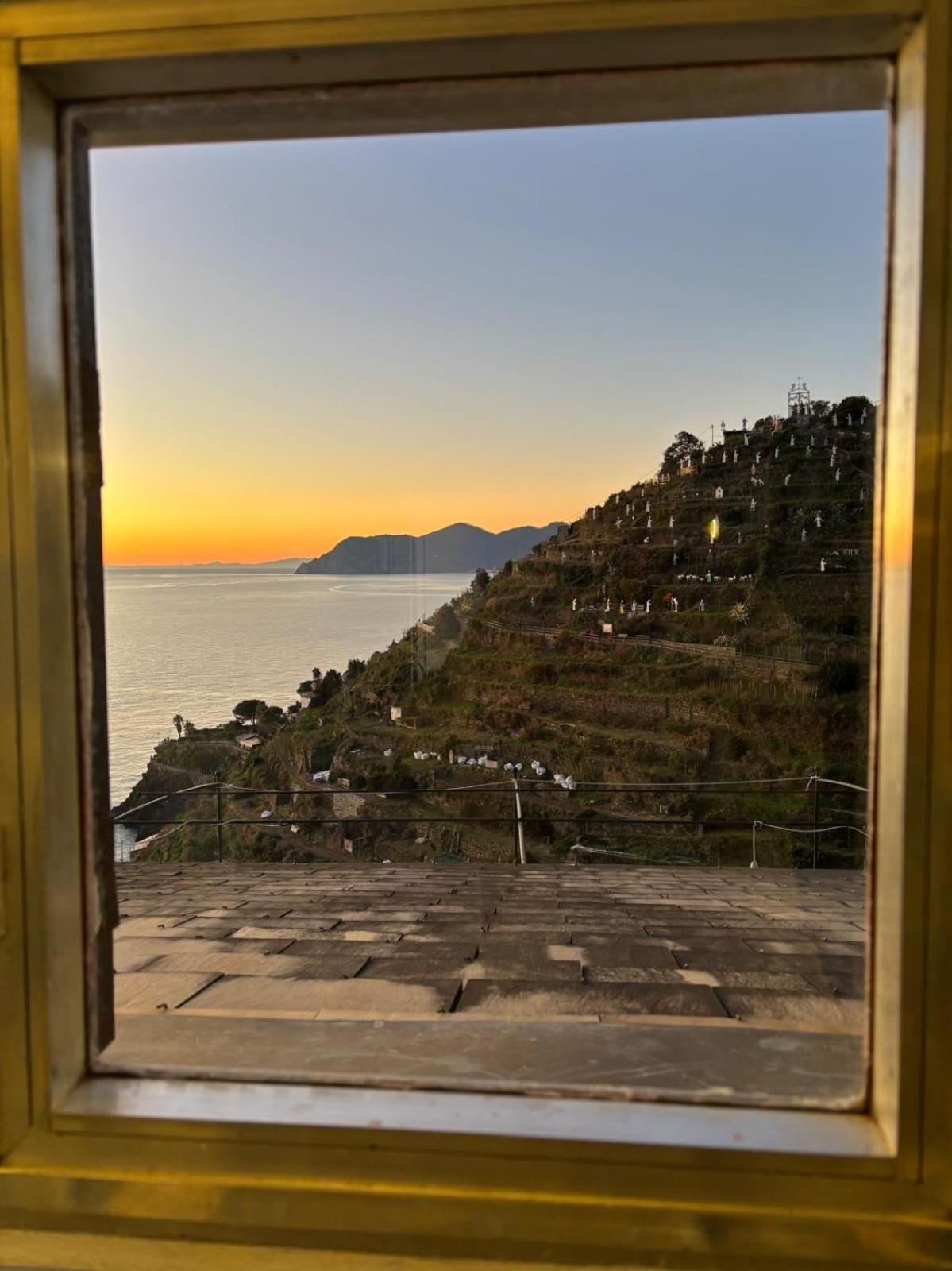 Sunset Manarola Daire Dış mekan fotoğraf